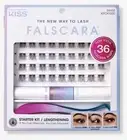 KISS Falscara DIY Lash Extension Starter Kit: Reusable Clusters New