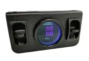 in Cab Dual Air Gauge Control Kit with Digital Paddle Switch for Air Pressure
