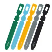 Ringke Reusable Cable Tie Hook and Loop Strap USB Cord Organizer Tidy [50 Pack]