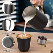Stainless Steel Milk Craft Coffee Latte Frothing Art Jug Pitcher Mug Cup 350ml