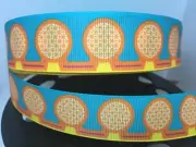 NEW 5-yards of EPCOT Spaceship Earth 1"wide Grosgrain Ribbon