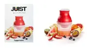 TUPPERWARE JUIST GO ANYWHERE JUICER 500/300ml Red Cllear BNIB AUTHENTIC