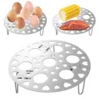 Stainless Steel Steamed Egg Rack Folding Egg Steamer Steamer Basket Kitchen
