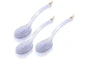 Swosh Brush 3PK Bath & Shower 34.5cm x 7.2cm x Shower Bath Back Scrubber Soft Brist