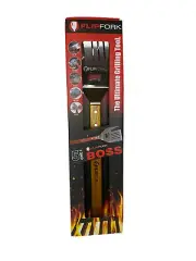 FlipFork Boss BBQ Grill 5-in-1 Multi-Use Tool Stainless Steel Utensil