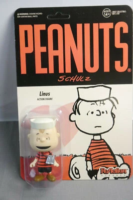 Peanuts Reaction Wave 3 Camp Linus Action Figure 10 cm Super7 KAK