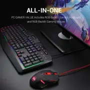 Wired Gaming Keyboard and Mouse Combo
