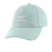 Adidas Women's Originals Relaxed Cap Hat Ice Mint Green/White One Size