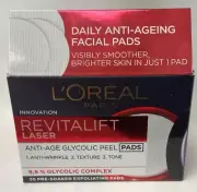 L'Oreal Revitalift Laser Renew Anti-Ageing Glycolic Peel Pads