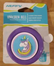 Huffy Bicycle Bell - PURPLE UNICORN Bike Bell - NEW in Package