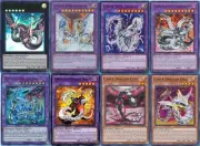 Yugioh Zane Truesdale Complete Deck -Cyber Dragon Infinity -Chimeratech Fortress