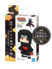 Nanoblock Naruto Shippunden, ITACHI UCHIHA, NBCC-138, Level 2 & 160 Pieces. NEW