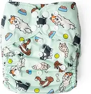 Monarch Reusable Pocket Cloth Nappy, Haku & Friends