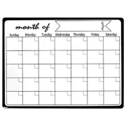 Portable A3 Soft Large Magnetic Fridge Weekly Monthly Calendar Planner Board AU
