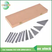 12 Pack Steel 1/4 To 30 Degree Gauge Block High Precision Angle Block Set
