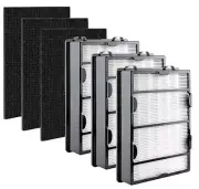 3 Pack HEPA & Carbon Filters for Holmes HAP756-U HAP759-TU HAP8756 Air Purifier