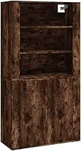 Generic Highboard Smoked Oak Engineered Wood