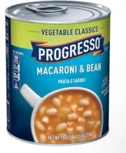 Progresso Macaroni & Bean Soup 18 oz. (6 Cans)