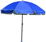 Beach Umbrella -Height Adjustable Umbrella Outdoor Sun Shade for Patio/Beach/Pool Umbrellas,2.4m
