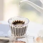 Wave Pattern Coffee Filter Cup Reusable Pour Over Coffee Maker Outdoor