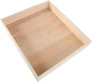 BESPORTBLE Toddler's Mini Sandbox Storage Box Square Play Organize Toy Box for Boys and Girls Safety-Friendly Multi-use