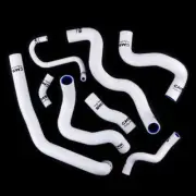 White For 07-2014 Mini Cooper S 1.6 Turbo Silicone Radiator Coolant&Heater Hose