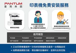 【含原廠碳粉+發票】奔圖 Pantum BM5100FDW 黑白雷射 傳真印表機 雙面列印 影印 掃描 傳真 無線