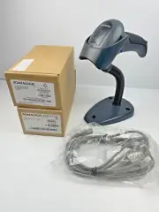Datalogic QuickScan QD2131-BKK3 Barcode Scanner w/ STD-QD24-BK Gooseneck Stand