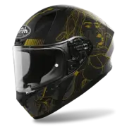 Airoh Valor Titan Gold Black Matt Motorcycle Road Helmet XL Xlarge