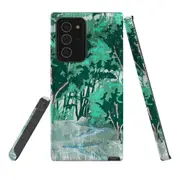 For Samsung Galaxy Note 20 Ultra Case Tough Protective Cover Green Nature
