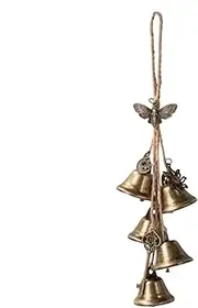 Door Bell Hanger - Wind Bell Decoration | Witch Wind Chimes, Door Knob Witch Bells, Stylish Rustic Home Decor for Hotel, Shop, Garden
