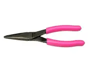 Snap On Tools NEW 95ACFP PINK 6" Soft Grip Needle Nose Pliers USA