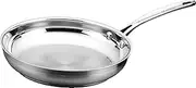 [Scanpan] Impact Stainless Steel Induction Frying Pan, 24 cm, Drip-Free Rim, Frying Pan with Comfortable Handle, Universal Pan for All Hob Types, Oven-Safe