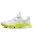 Size 8 Nike Free Metcon 5 White Lime Blast Womens Training Gym Shoes DV3950-106