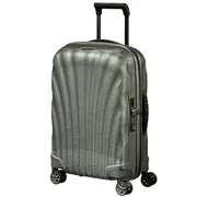 Samsonite C-Lite 55 cm Expandable 4-Wheel Cabin Spinner Suitcase - Metallic Green