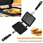 Aluminium Sandwich Toaster Toastie Maker Grill Toaster Breakfast Camping CG