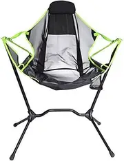 Camp Chair Outdoor Folding Chair Rocking Chair Ultralight Portable Camping Chair Folding Back Chair for Outdoor Indoor Fishing Picnic BBQ Garden Beach Camping Chairs