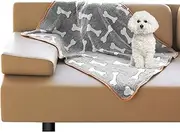 SRIZIAN 1 Pack Pet Blankets, Blanket for Small Medium Dog Cat Puppy Blanket Sleeping Mat Pet Cover Blankets for Sofa Bed Floor Car Seat(104x76cm)