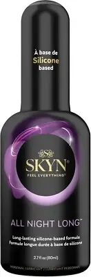 3PACK SKYN ALL NIGHT LONG Premium Silicone-Based Personal Lubricant, 2.7 Fl Oz