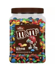 M&M'S Milk Chocolate Candy Bulk Jar, 62 oz-Colorful Chocolate Candy