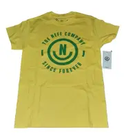 Men's NEFF Yellow Logo Graphic T-Shirt Sz. Small