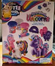 Cra Z Art, Make Magical Sparkling Unicorns, Softee Dough Kit, Christmas Fun