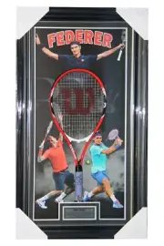 Roger Federer Signed Tennis Racquet 1