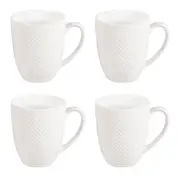 Shervin Verkil Prominence New Bone China 4-Piece Mug Set