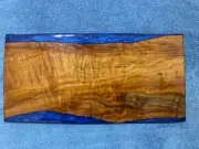 Spalted Maple Resin Charcuterie Board Serving Board 1/2" x 9" x 18 1/4" #265