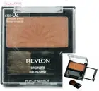 REVLON Pressed Powder Bronzer With Pop Up Mirror #02 SUNKISSED BRONZE