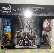The Iron Throne Game of Thrones Mega Construx - Bloks Black Series Building Set