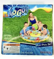 H2O Go 2 Rings Circle Bath Play Pool Swimming Pool Set Kiddie Pool Water Toy