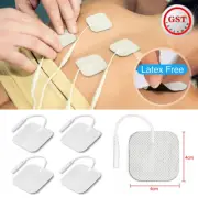 TENS Machine Massagers Electrode Pads Replacement Self Adhesive Reusable 12PCS