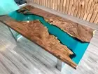 epoxy resin table, Resin table top,River epoxy resin table, Epoxy Resin Tabletop